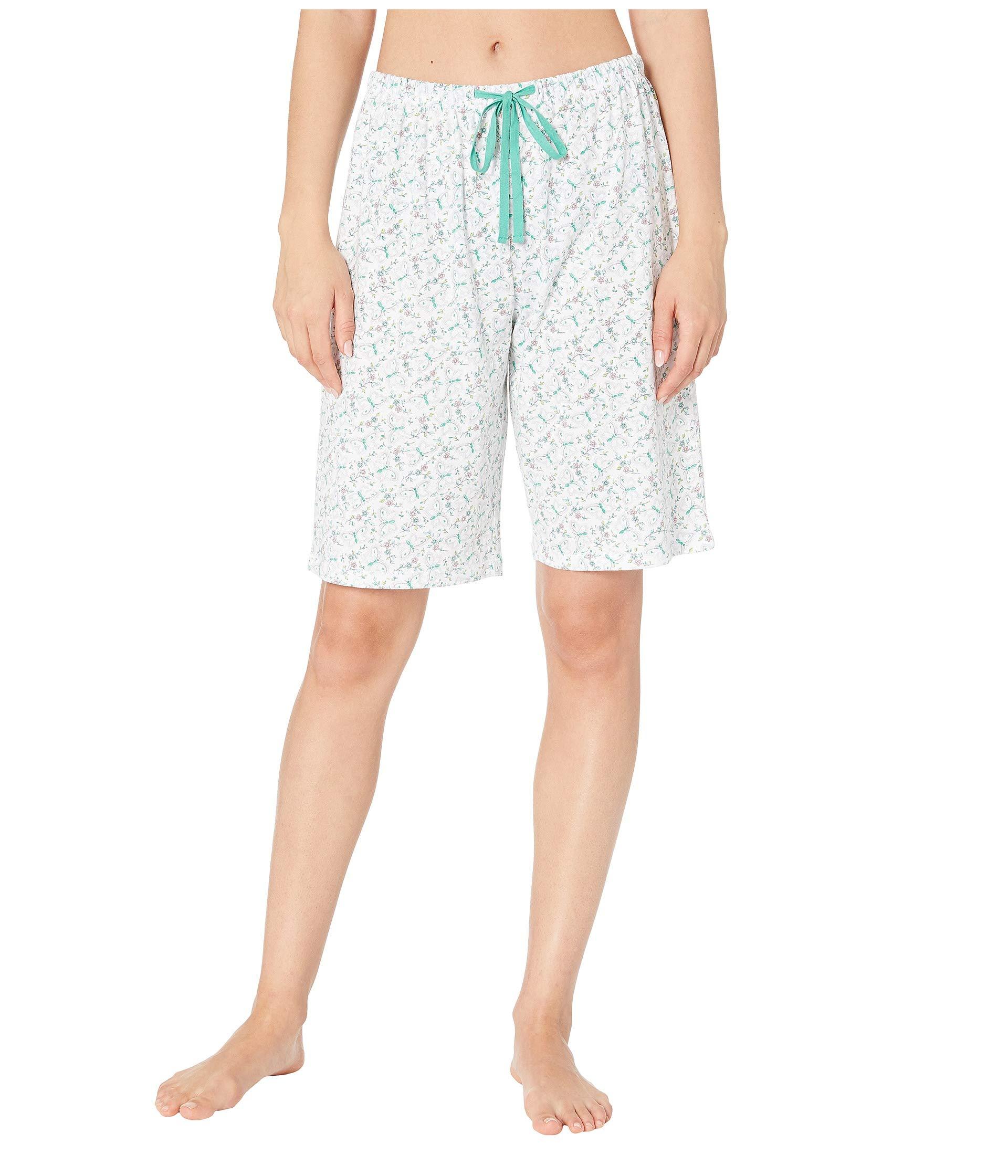 Karen Neuburger Fantasia Short Sleeve Bermuda Pj (butterfly Bright