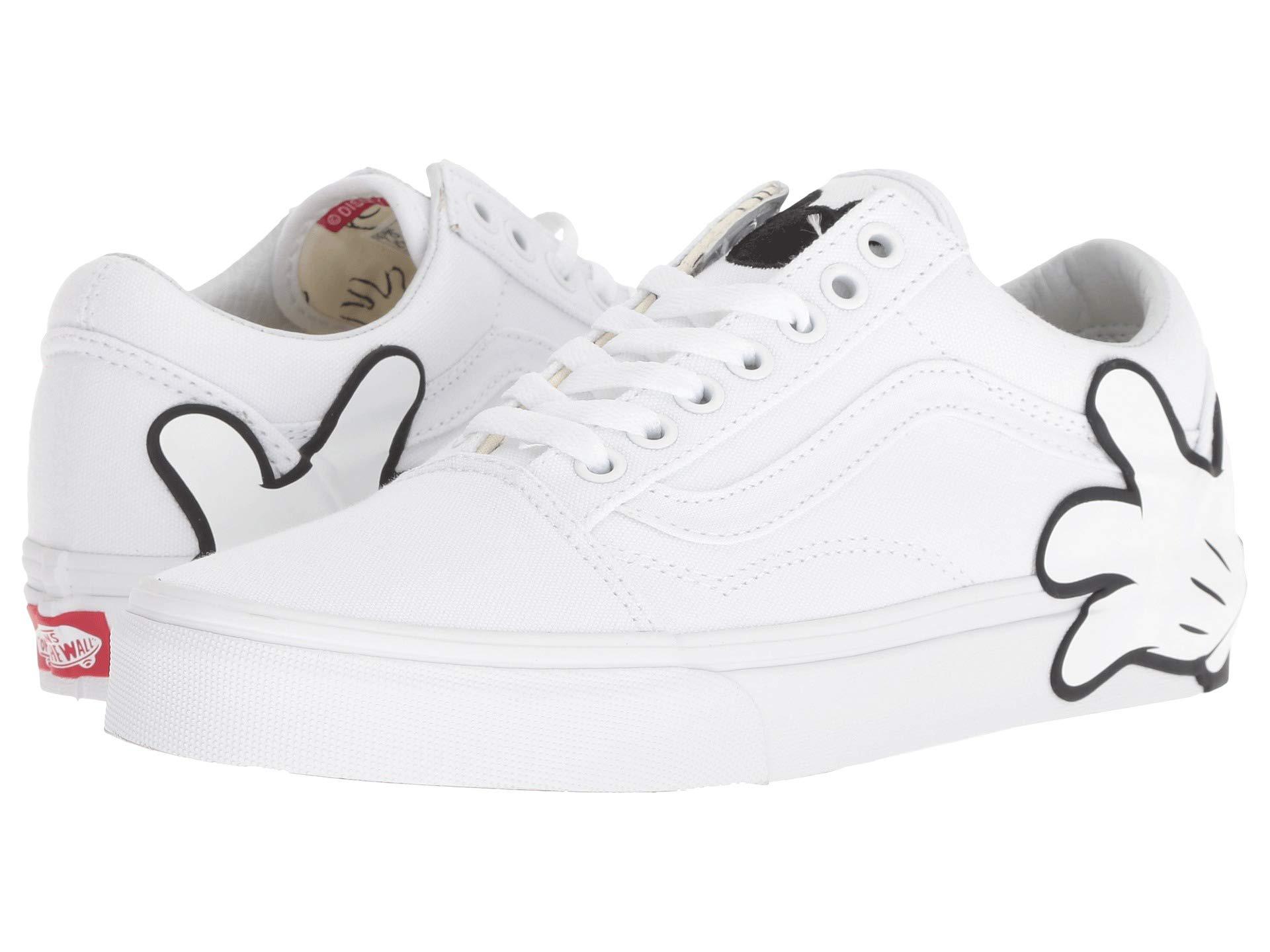 vans old skool mickey true white disney vans old skool mickey true white disney