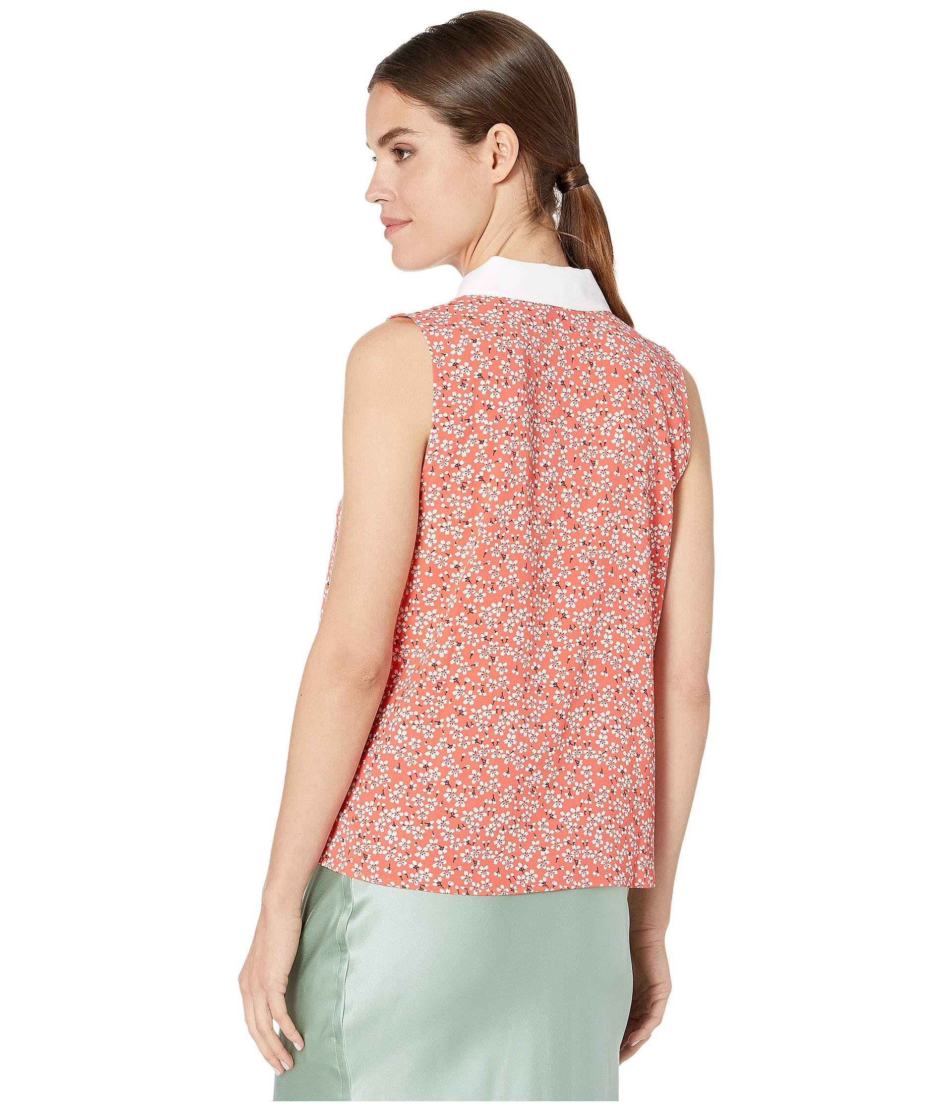 cece sleeveless blouse