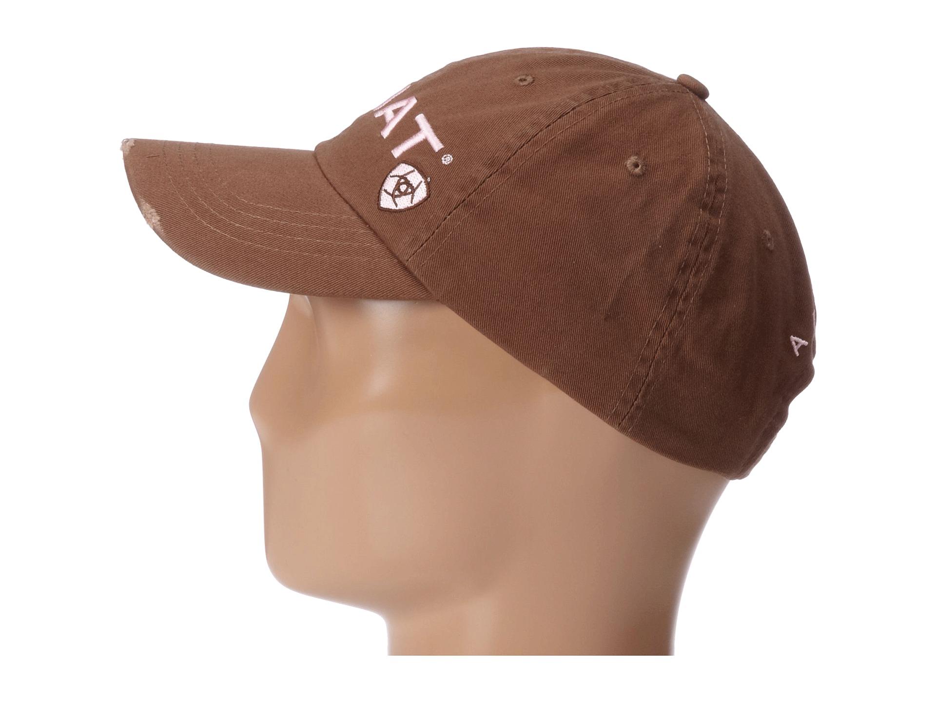 Ariat Logo & Shield Baseball Cap in Brown Lyst