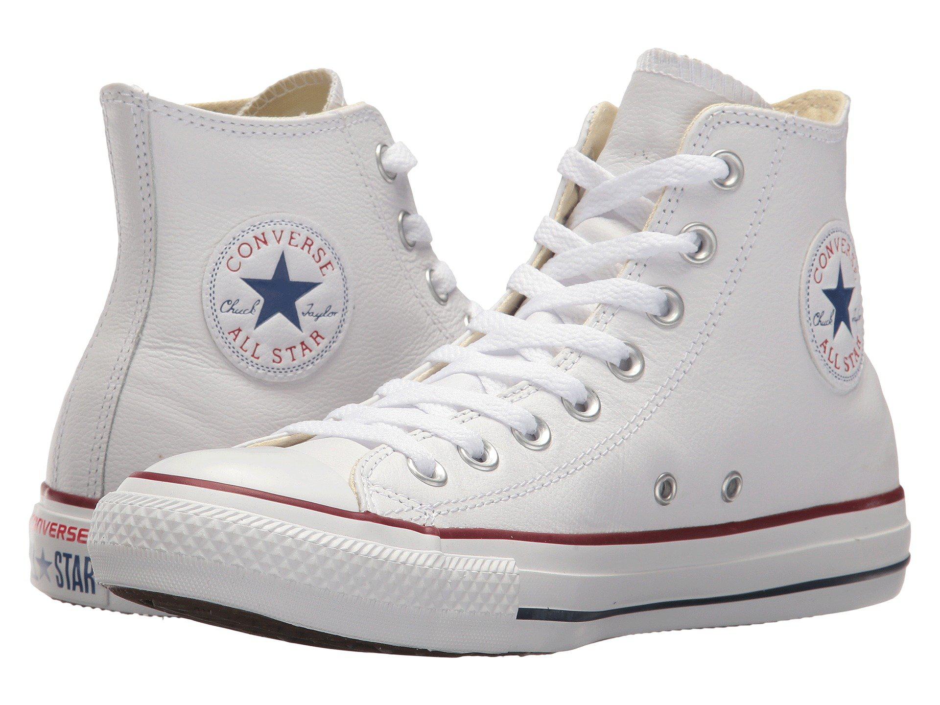 Converse Chuck Taylor R All Star R Leather Hi White Monochrome   Converse White Leather Chuck Taylorr All Starr Leather Hi White Monochrome Classic Shoes 