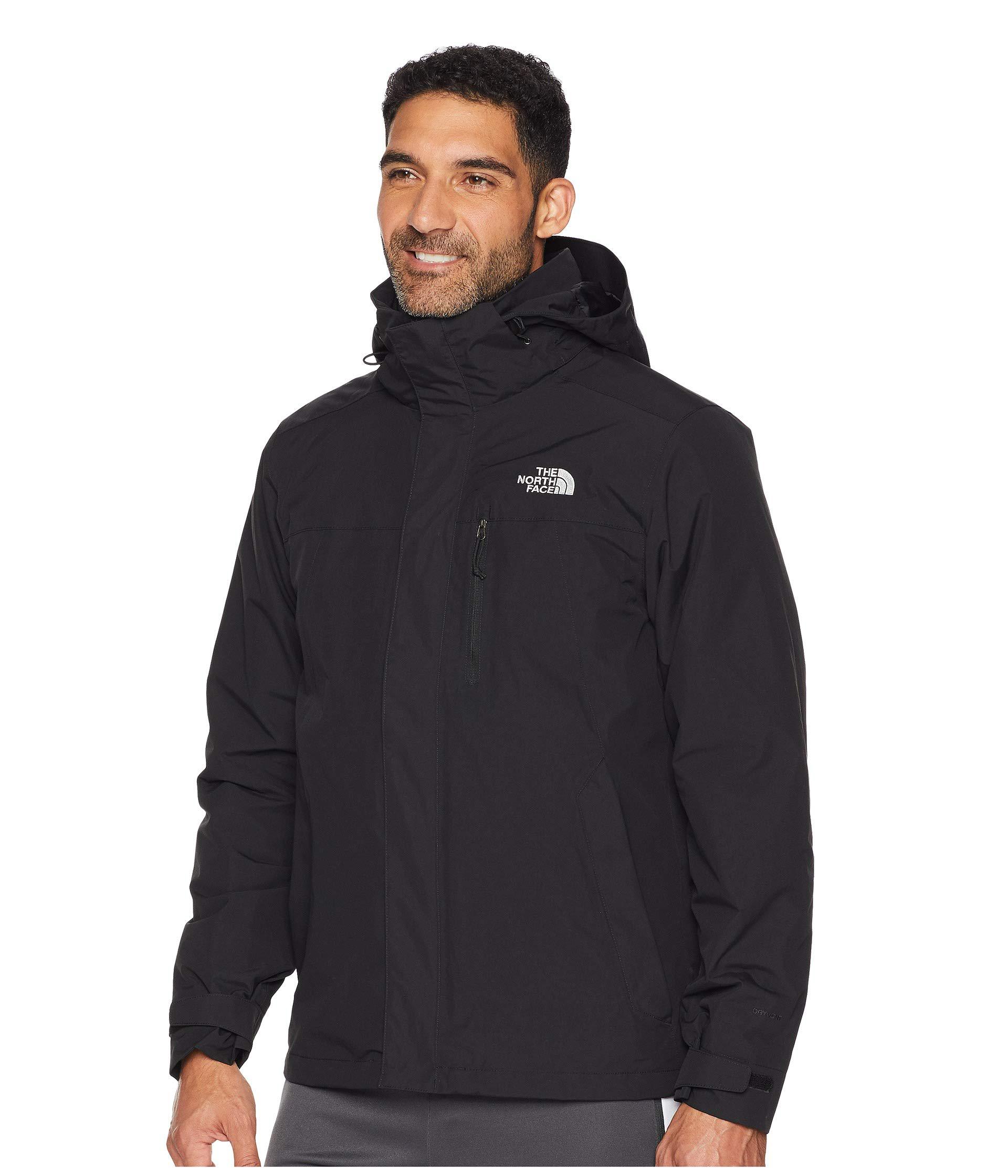 the north face carto triclimate hooded jacket