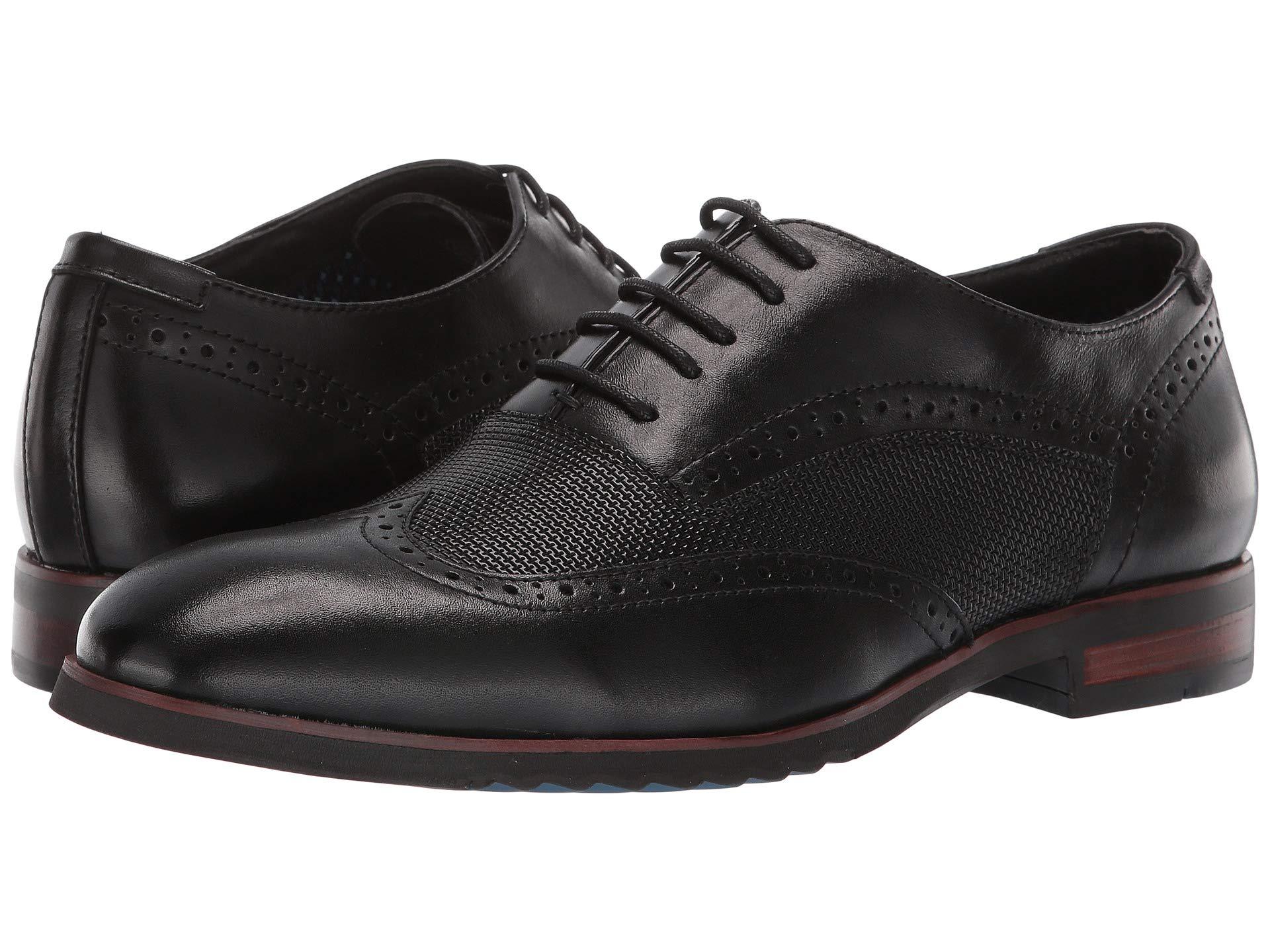 Lyst Steve Madden Langdon (black Leather) Men�s Shoes in