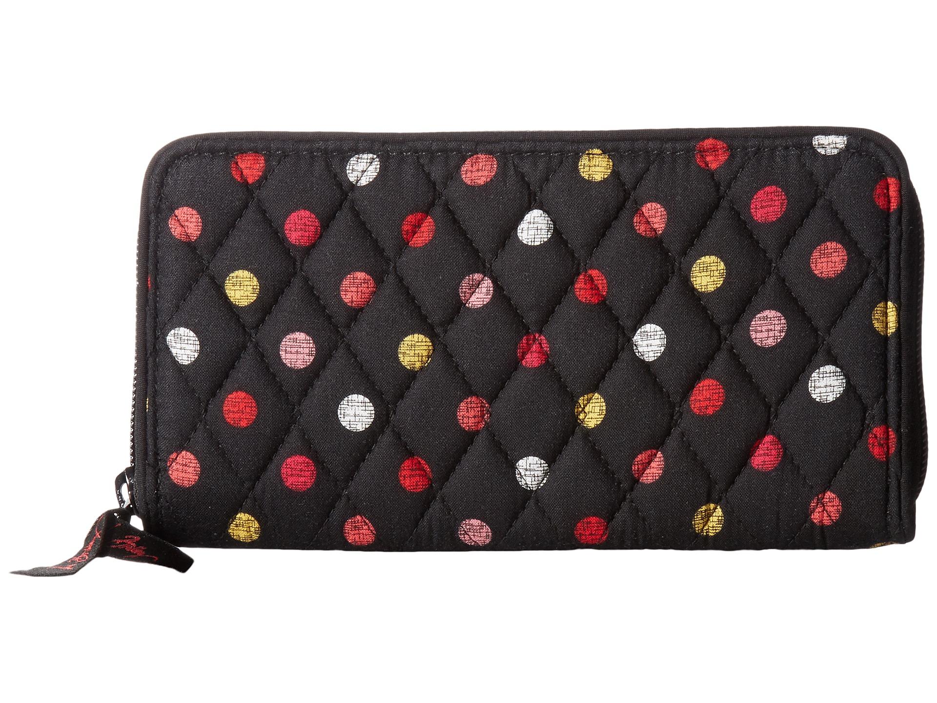 Vera bradley Rfid Wallet in Black Lyst