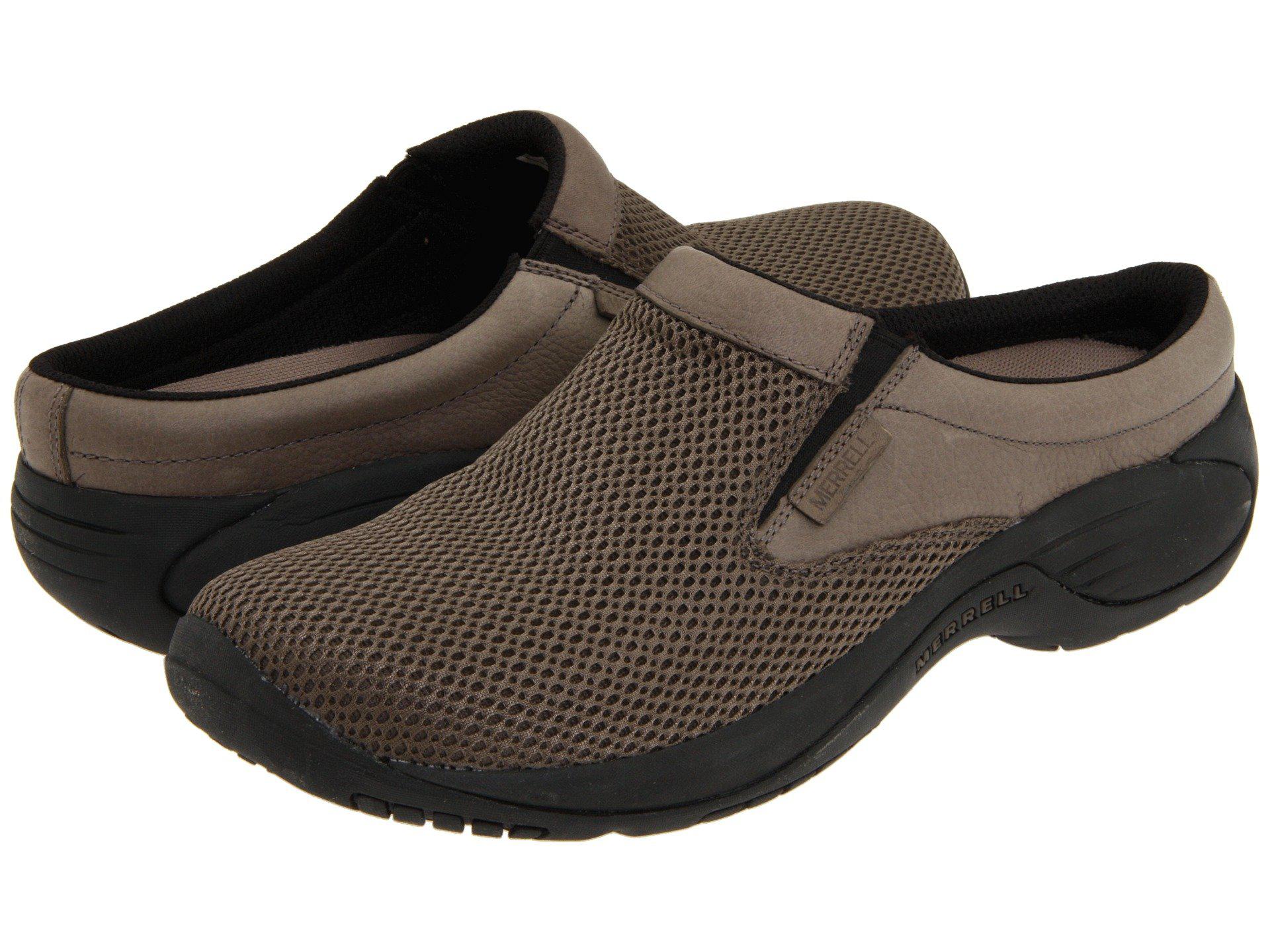 Merrell Encore Bypass (black) Men's Clog Shoes in Brown for Men - Lyst