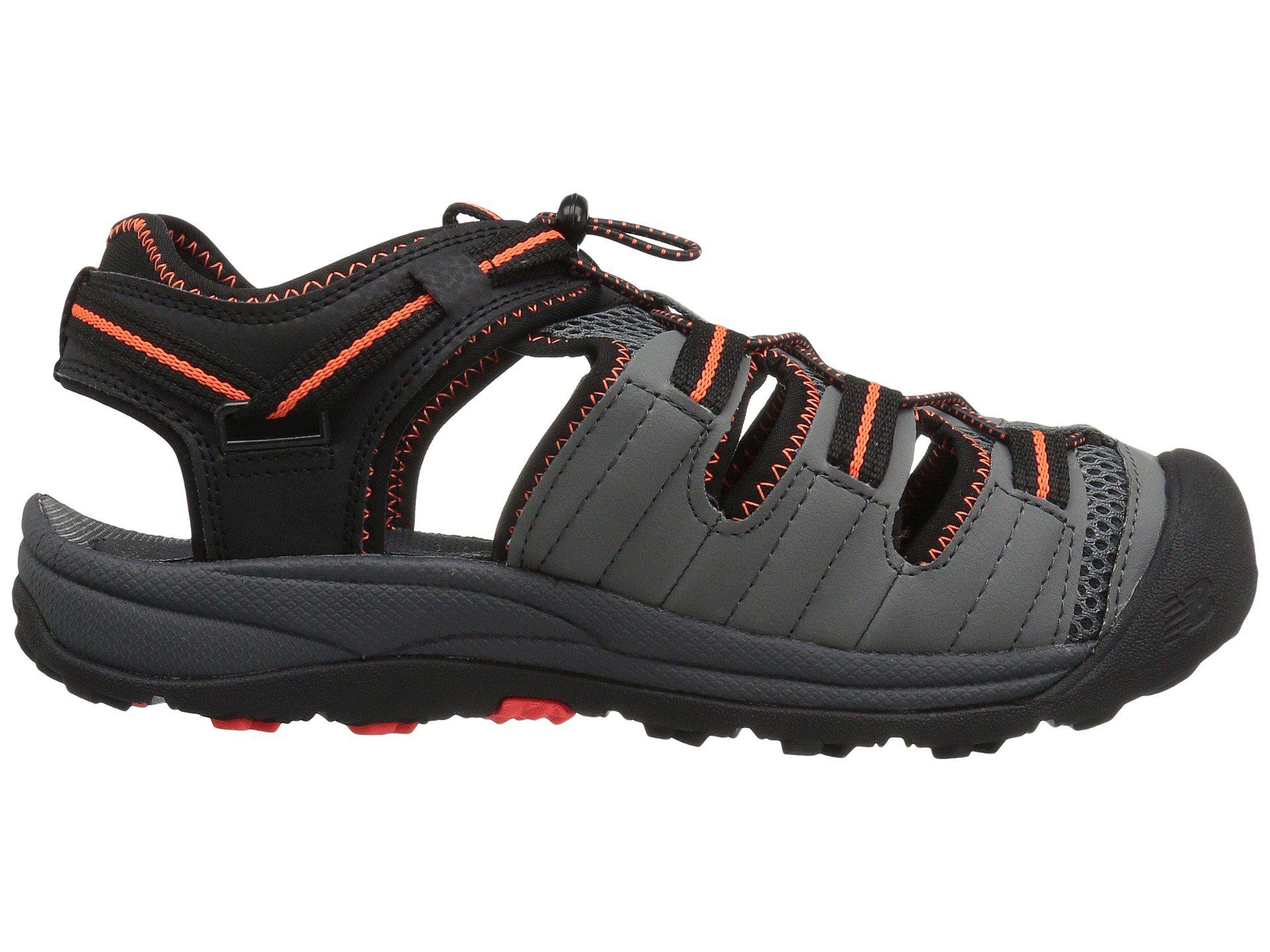 New Balance Synthetic Appalachian Sandal (black/orange ...