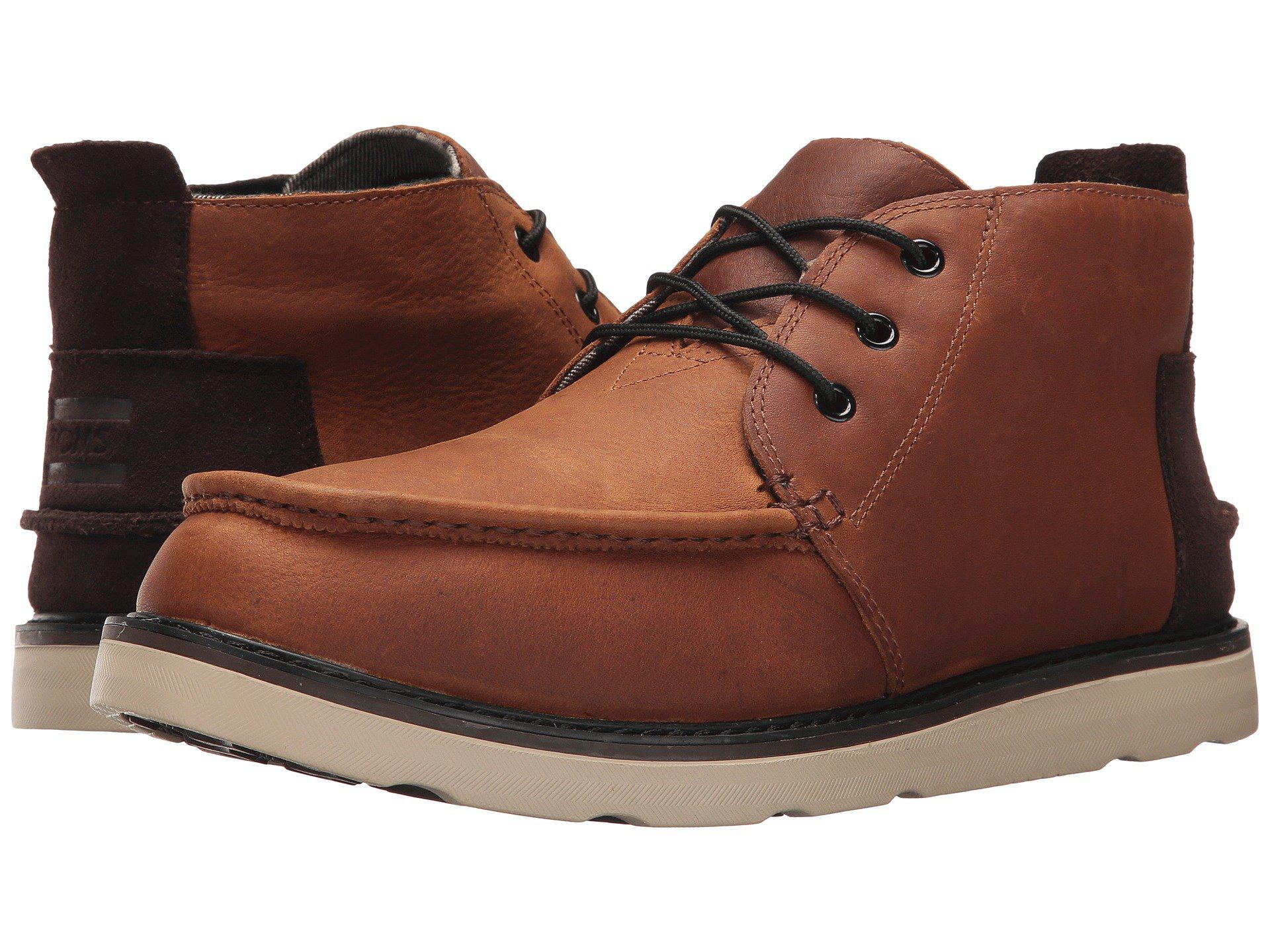 Lyst - TOMS Chukka Waterproof Deck Shoe Ankle Boots - Uk 9 in Brown for ...