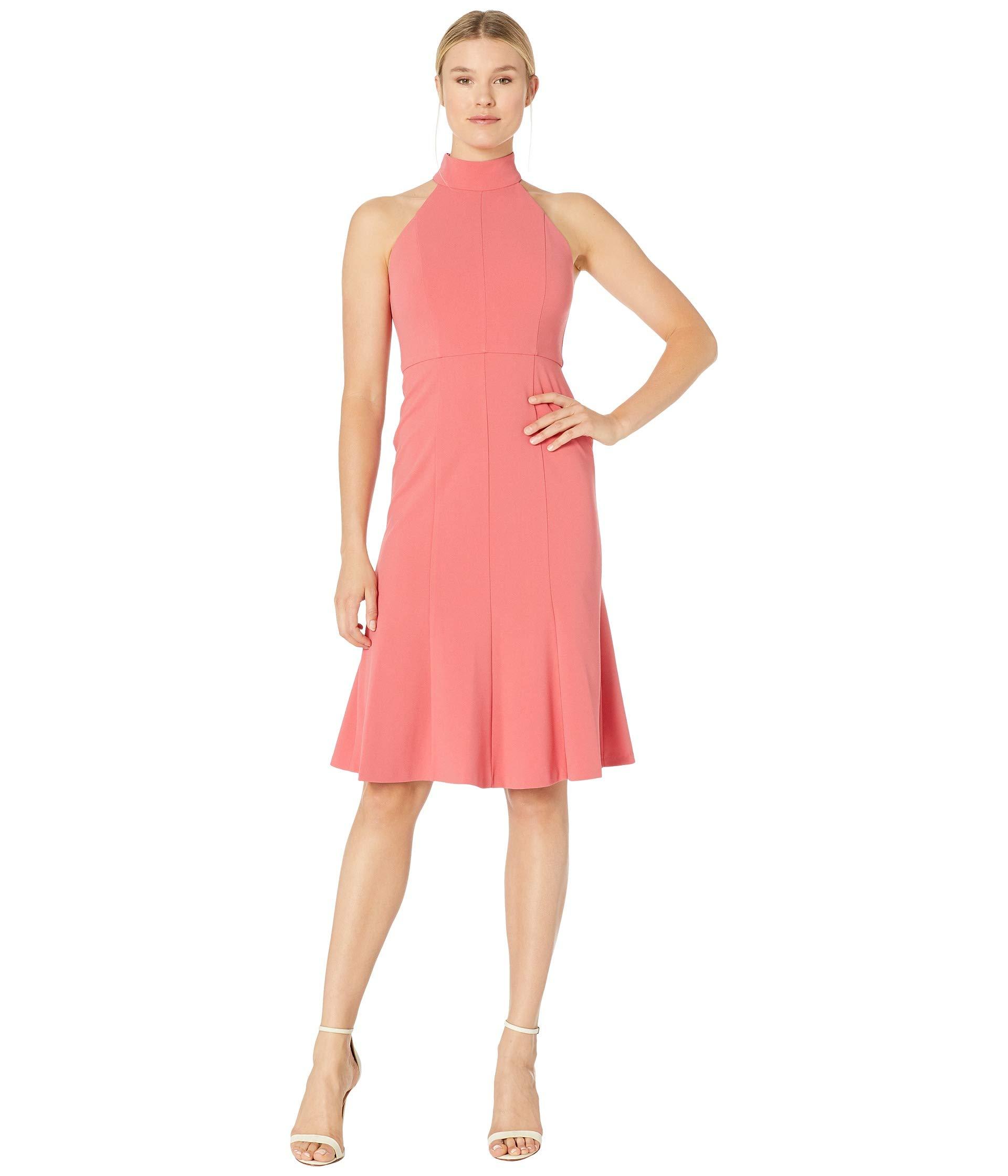 donna morgan crepe dress