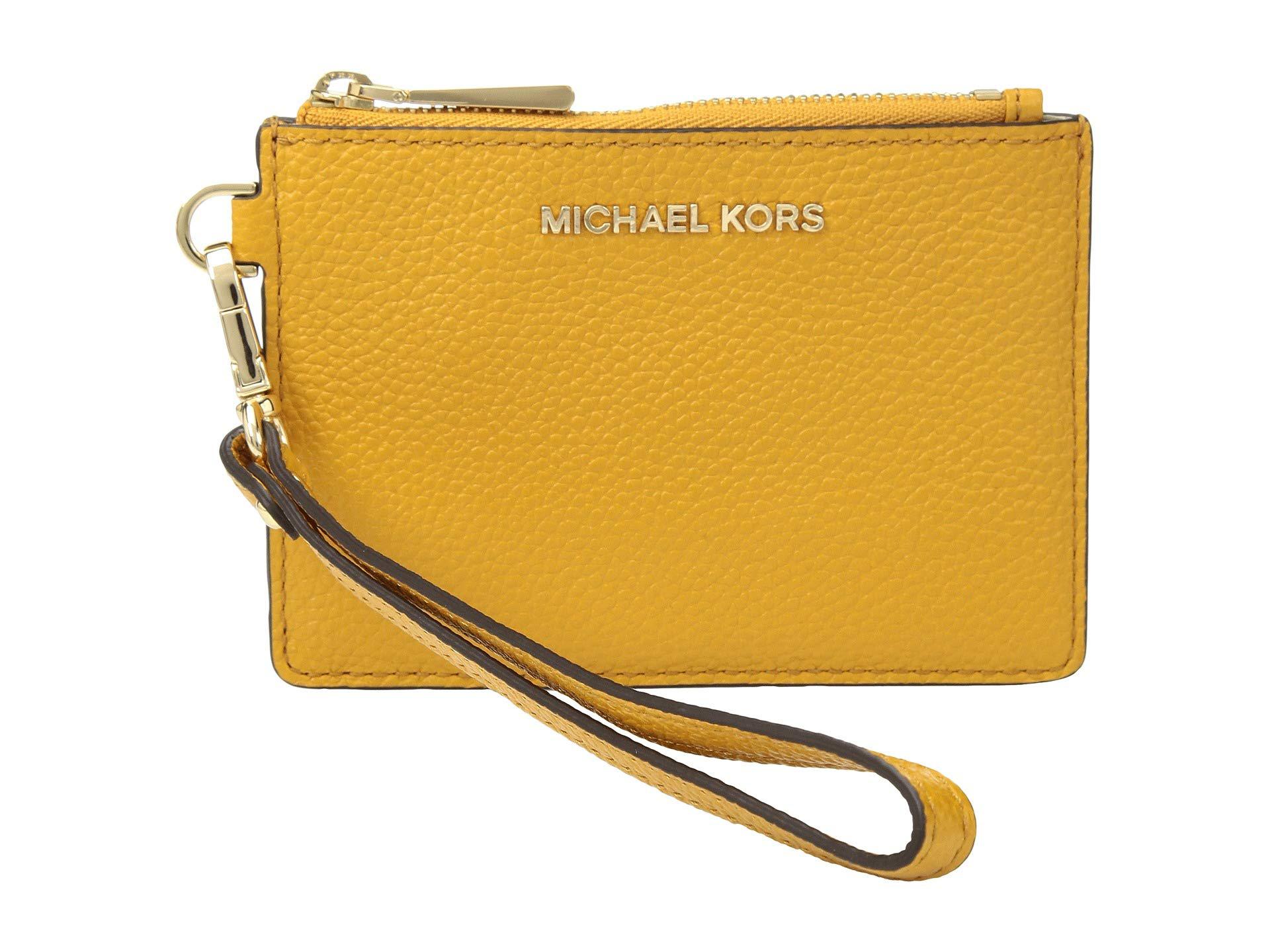 Lyst - MICHAEL Michael Kors Small Coin Purse (marigold) Coin Purse in Yellow