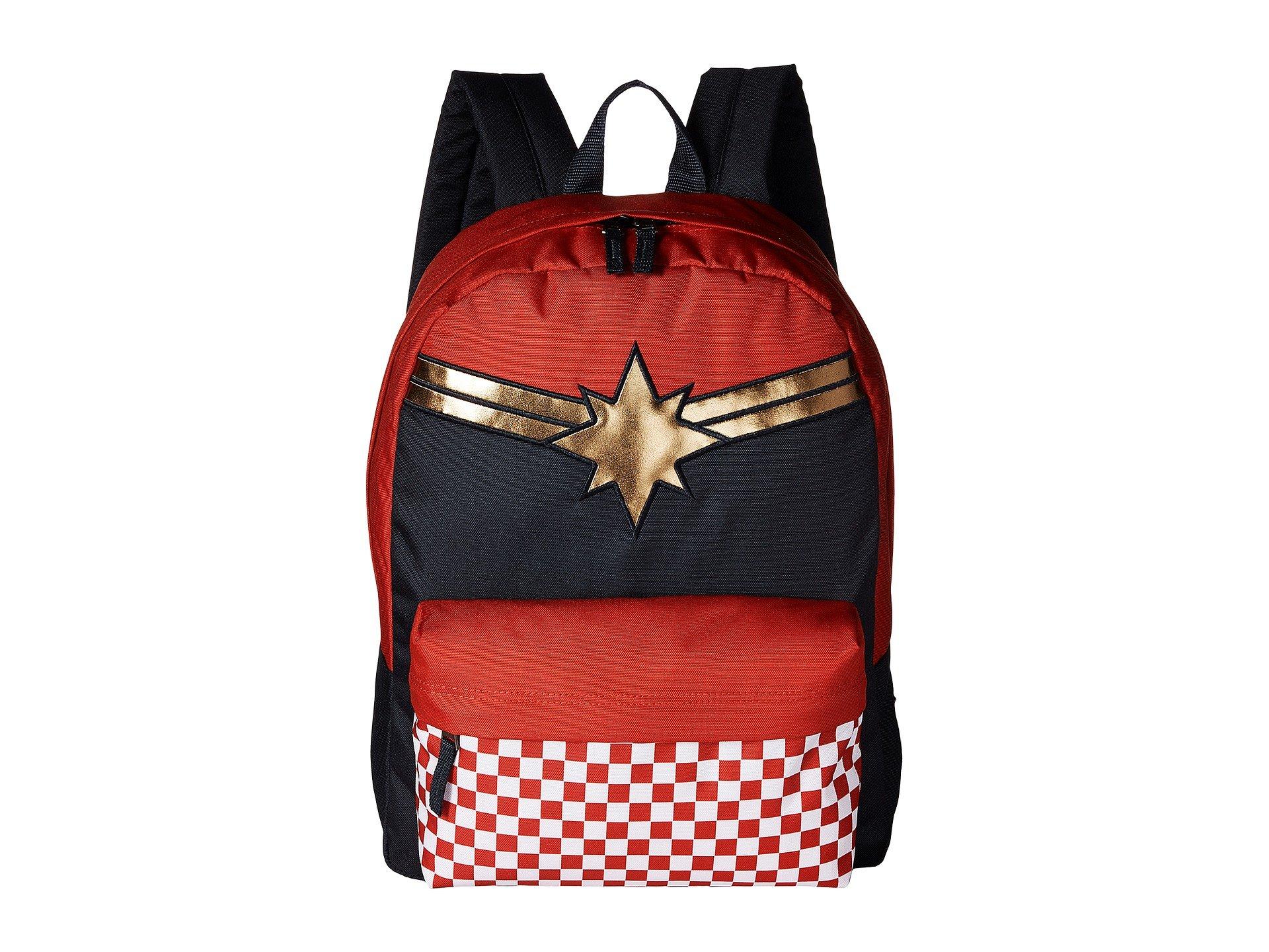 Vans Captain Marvel Realm Backpack in Red Lyst