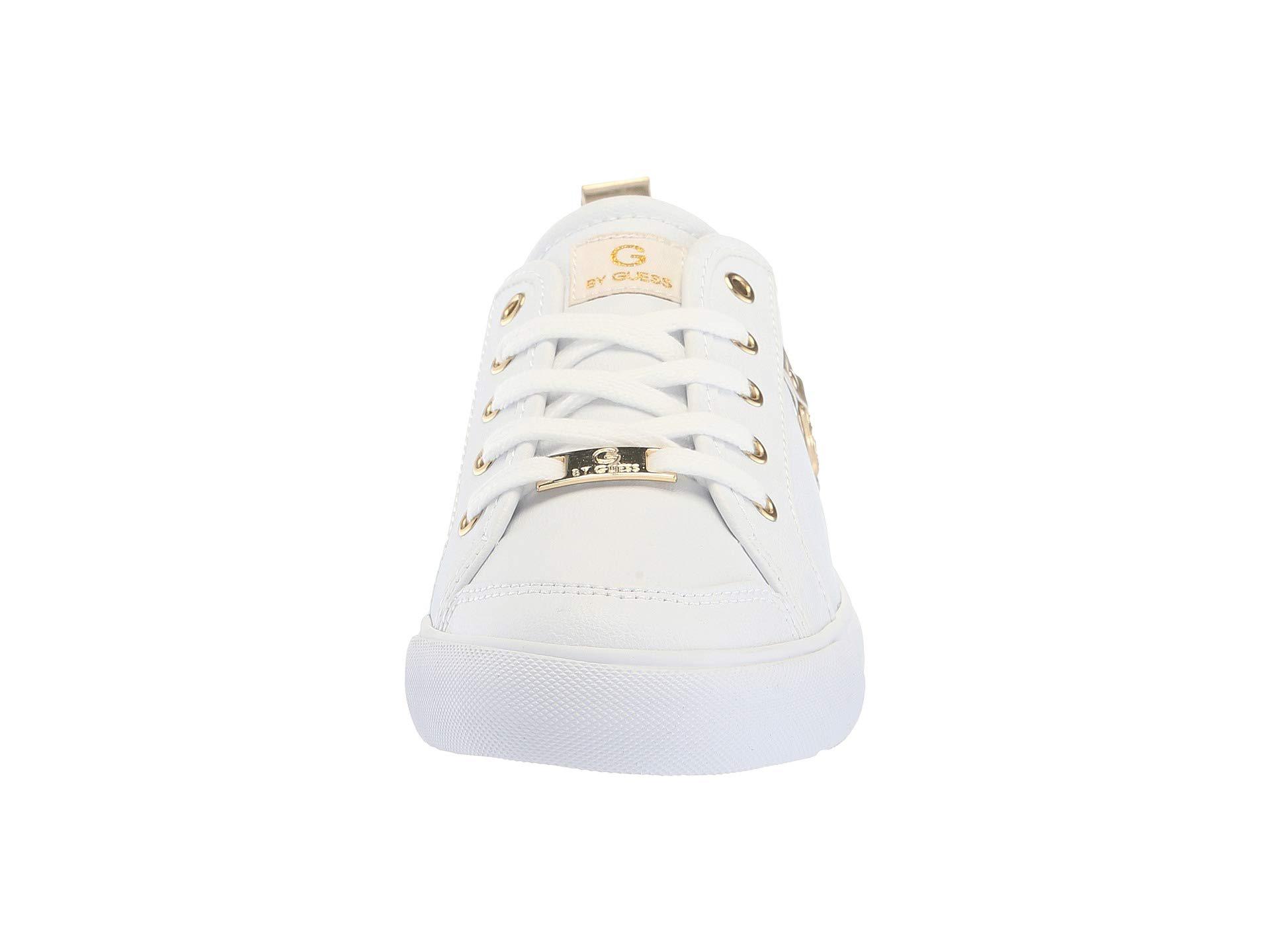 G by Guess Banx2 (white/gold/gold) Women's Shoes Lyst