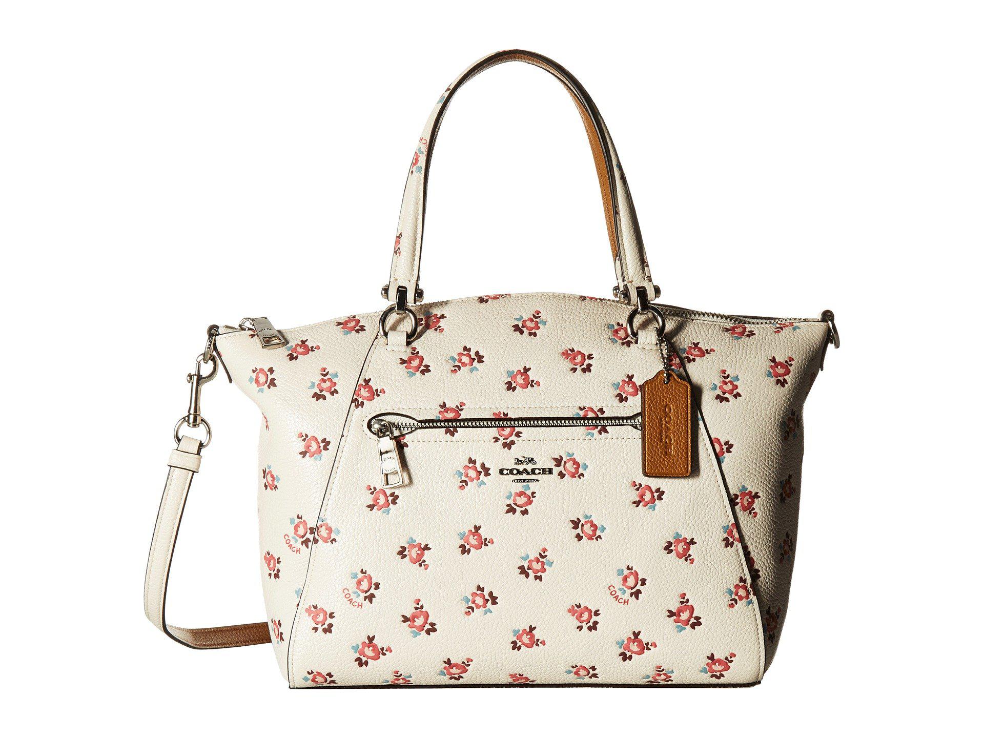 floral coach tote bag