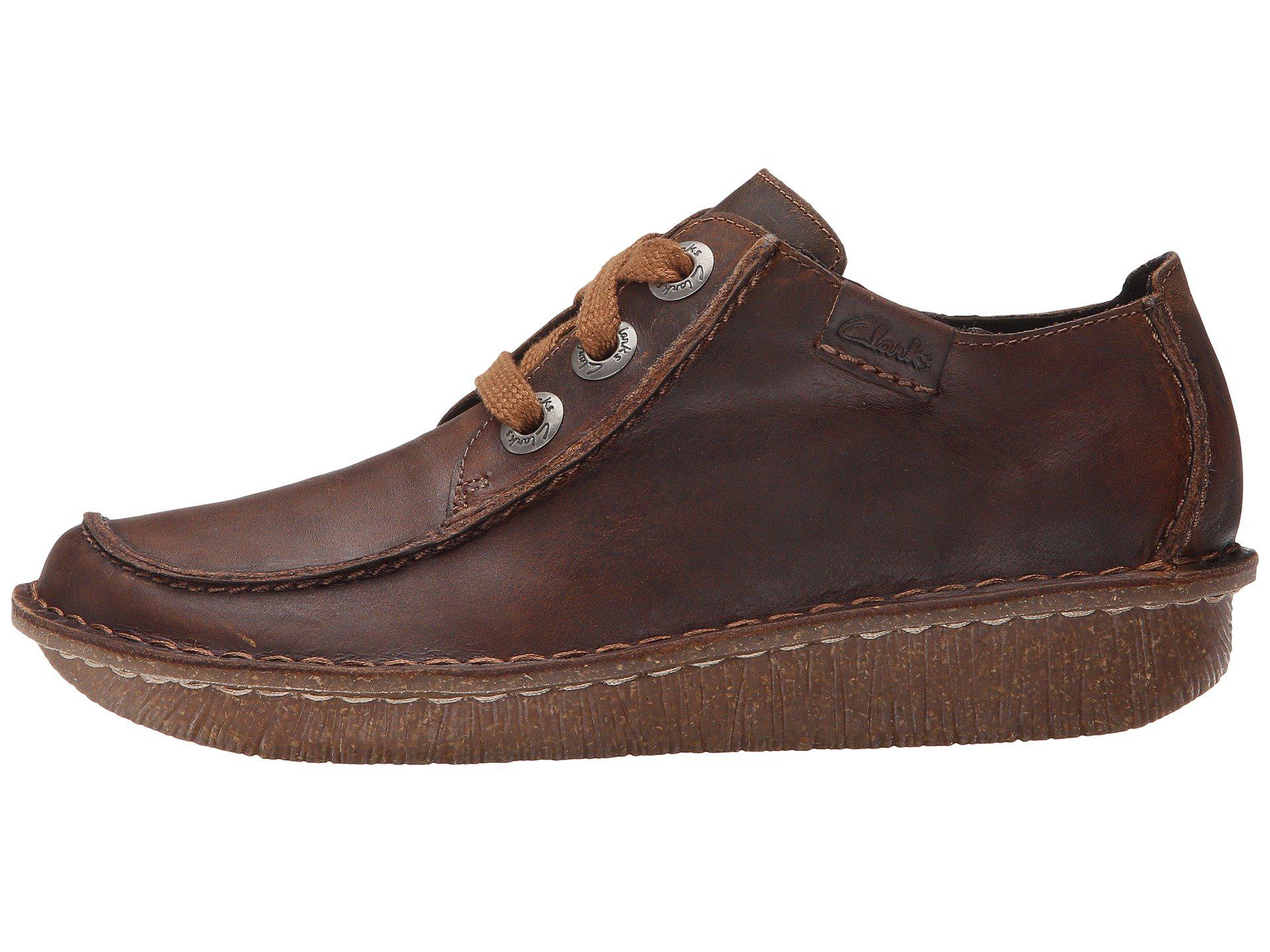 Lyst - Clarks Funny Dream (brown Leather) Women's Lace Up Casual Shoes