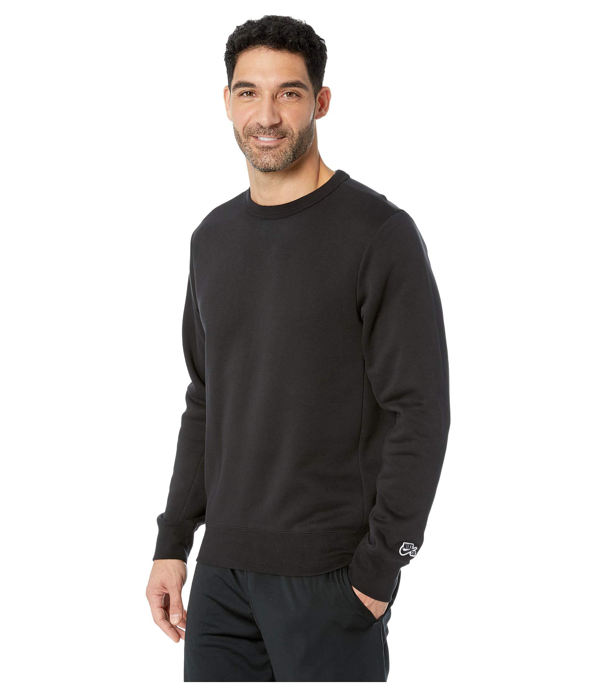 In Sb Fleece Essential For Black Men's Crew blackblack Nike Icon Men Lyst n8xZAZ