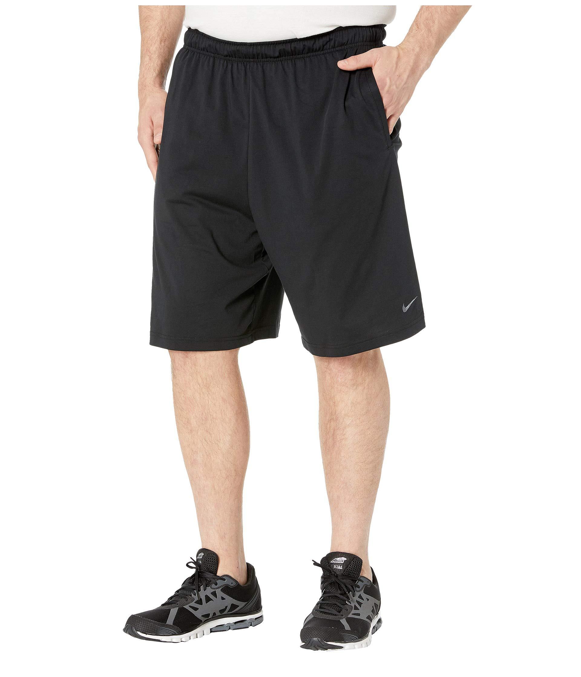 Nike Big Tall Training Shorts in Black for Men - Save 12% - Lyst