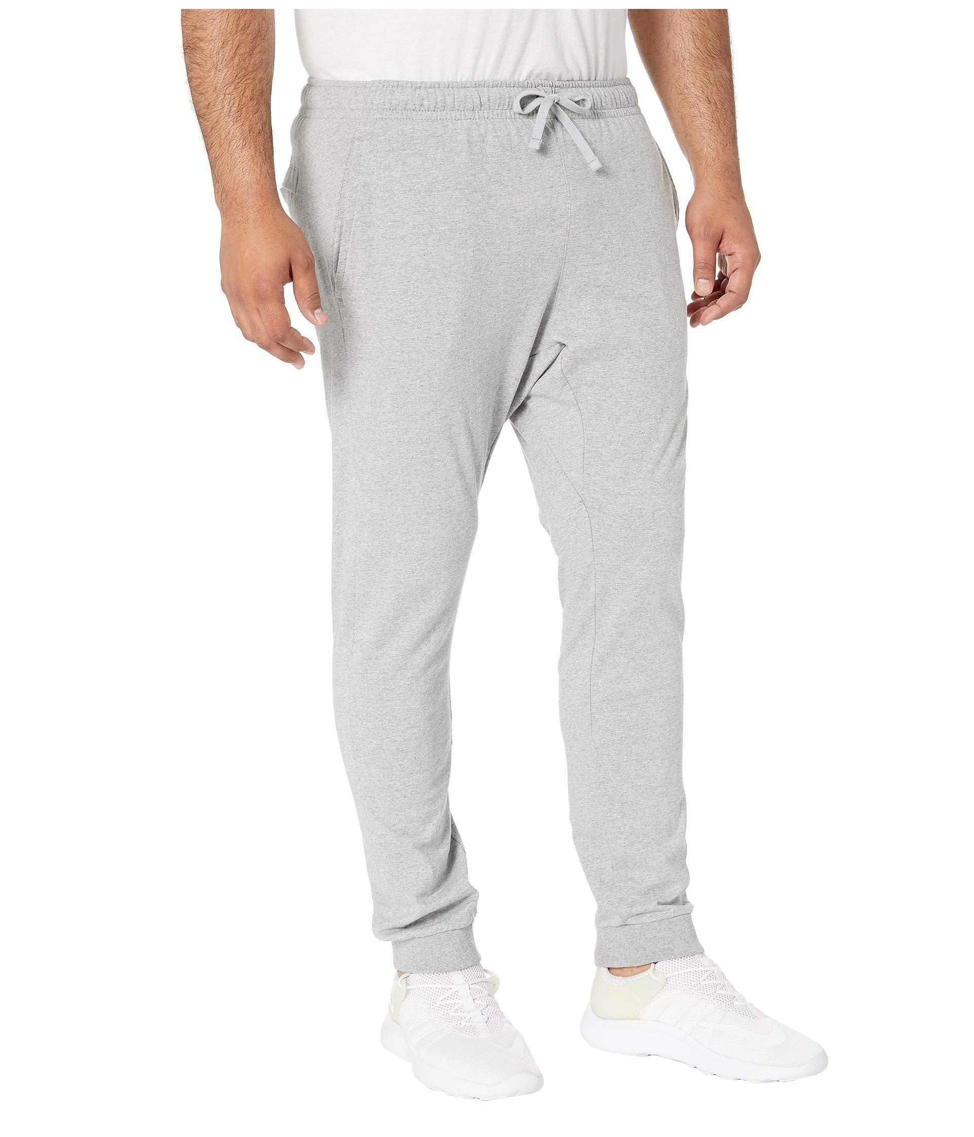 Nike Big Tall Nsw Club Jersey Jogger (obsidian/white) Men's Casual ...