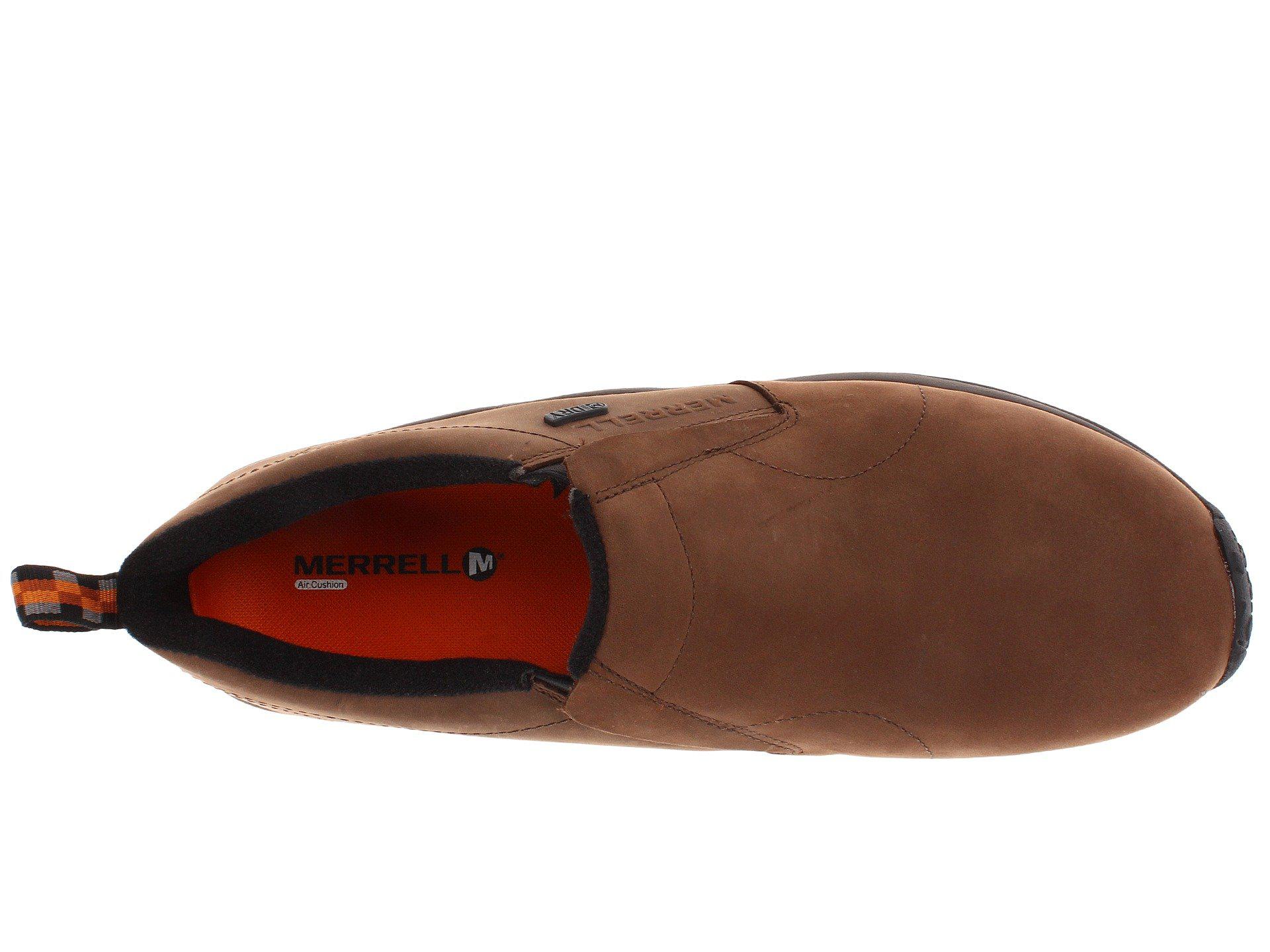 merrell men's jungle moc nubuck waterproof