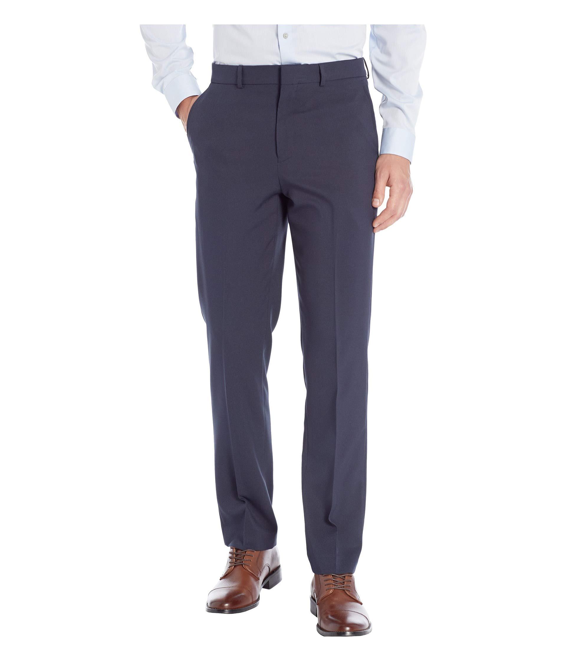 Dockers Synthetic Slim Fit Dress Pant W/ Stretch Waistband in Navy ...