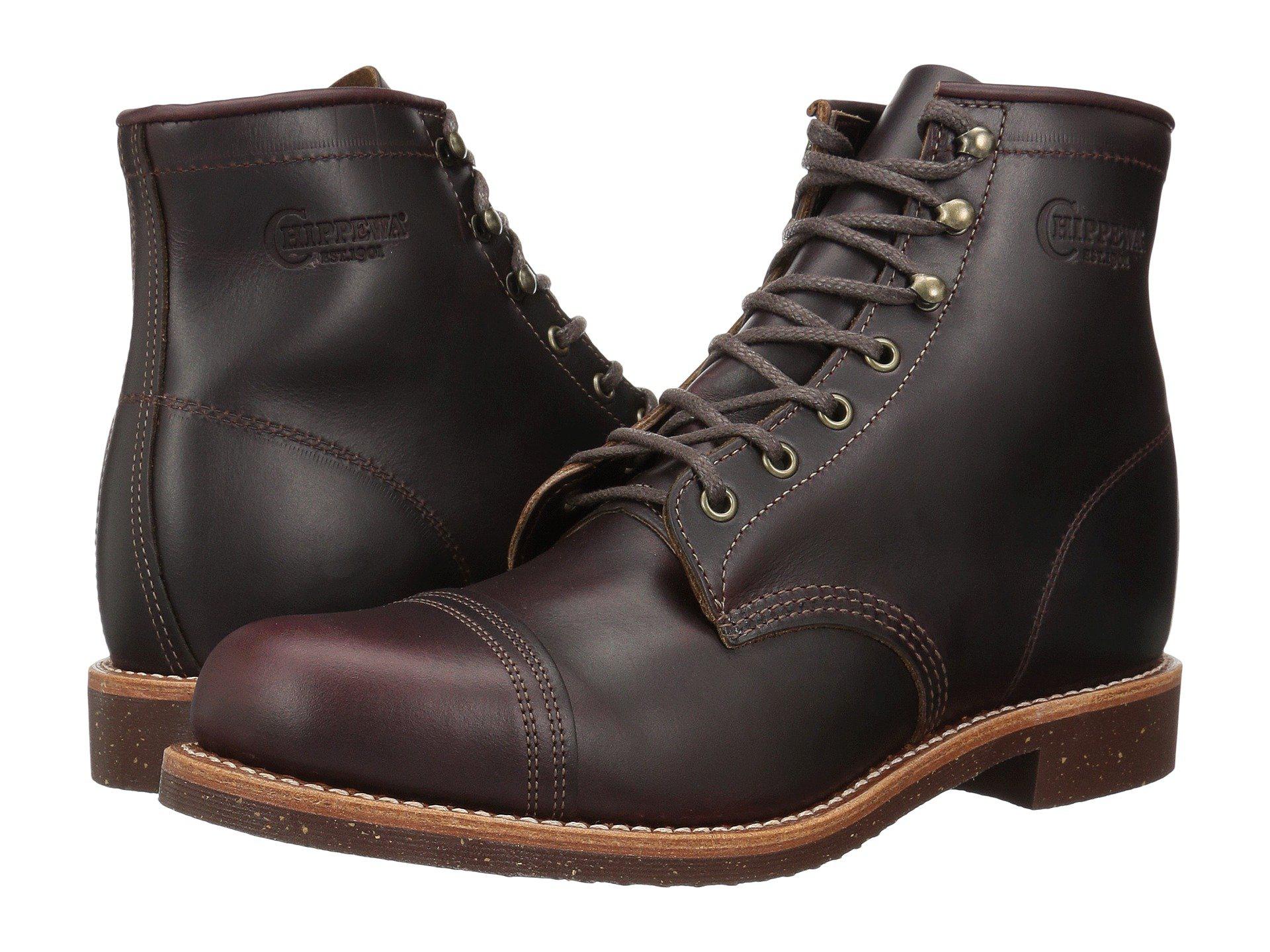 Lyst - Chippewa 6 Homestead Pebbled Boot (cordovan Full Grain Leather ...