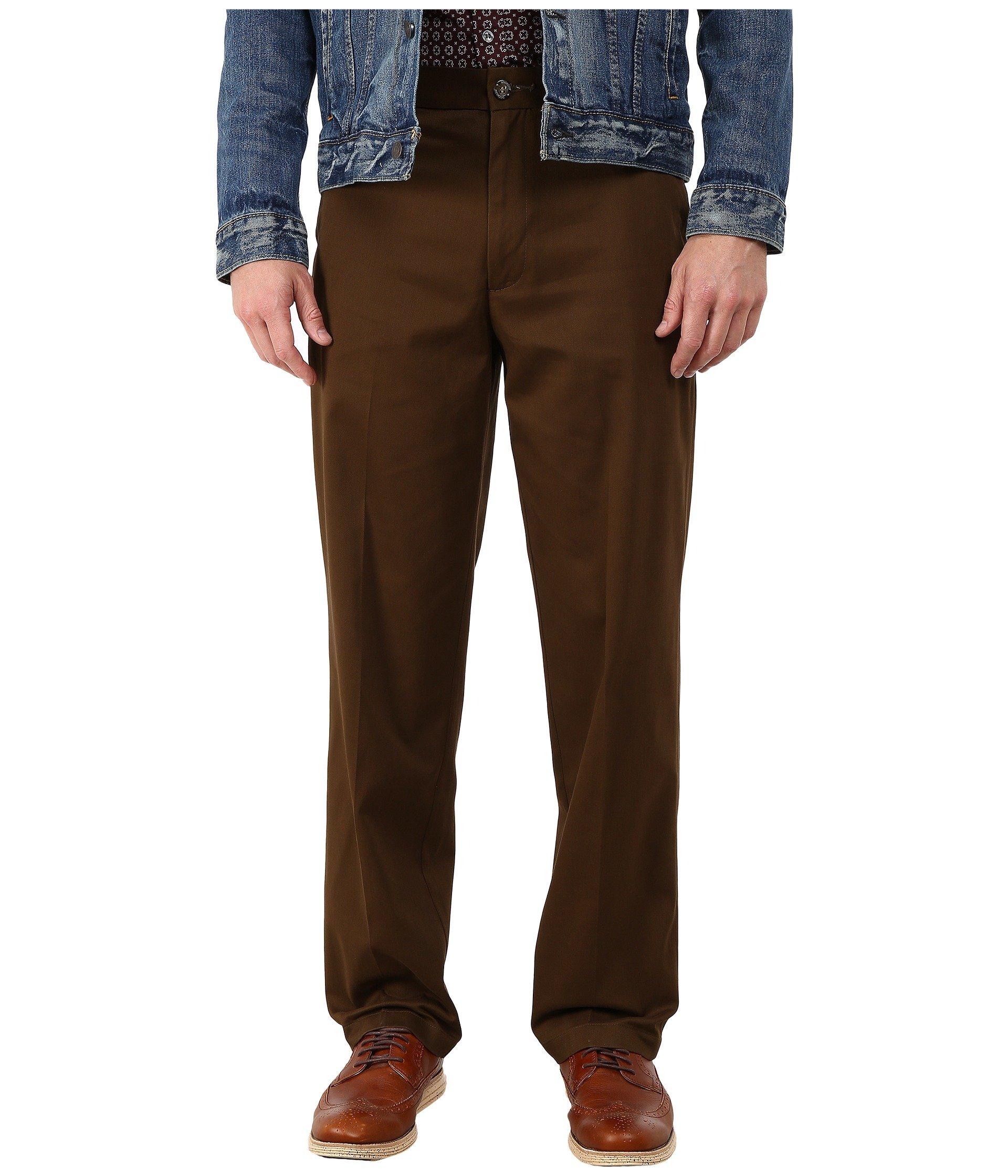 dockers flat front relaxed fit