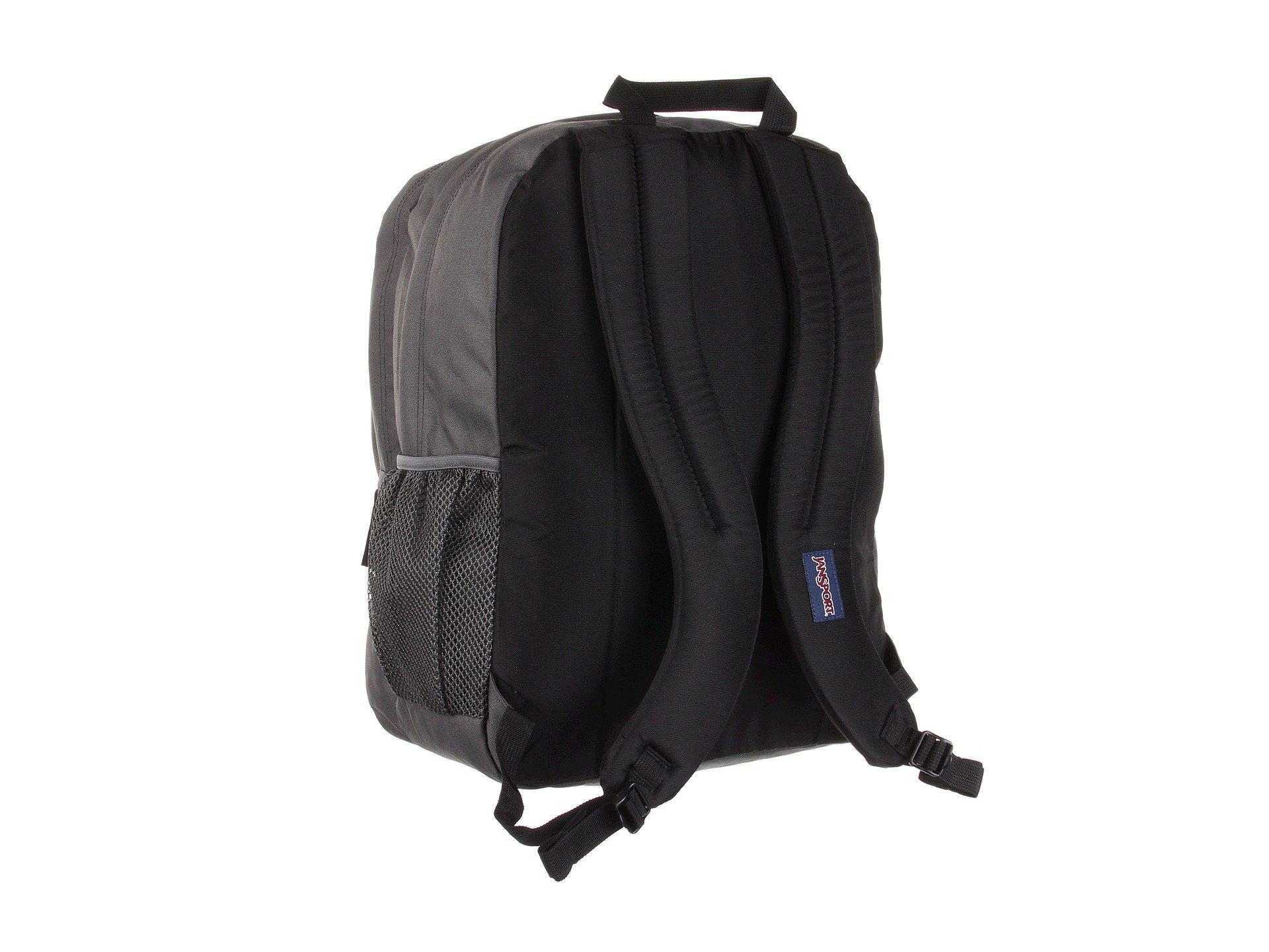 Jansport Big Student Backpack Grey Literacy Basics