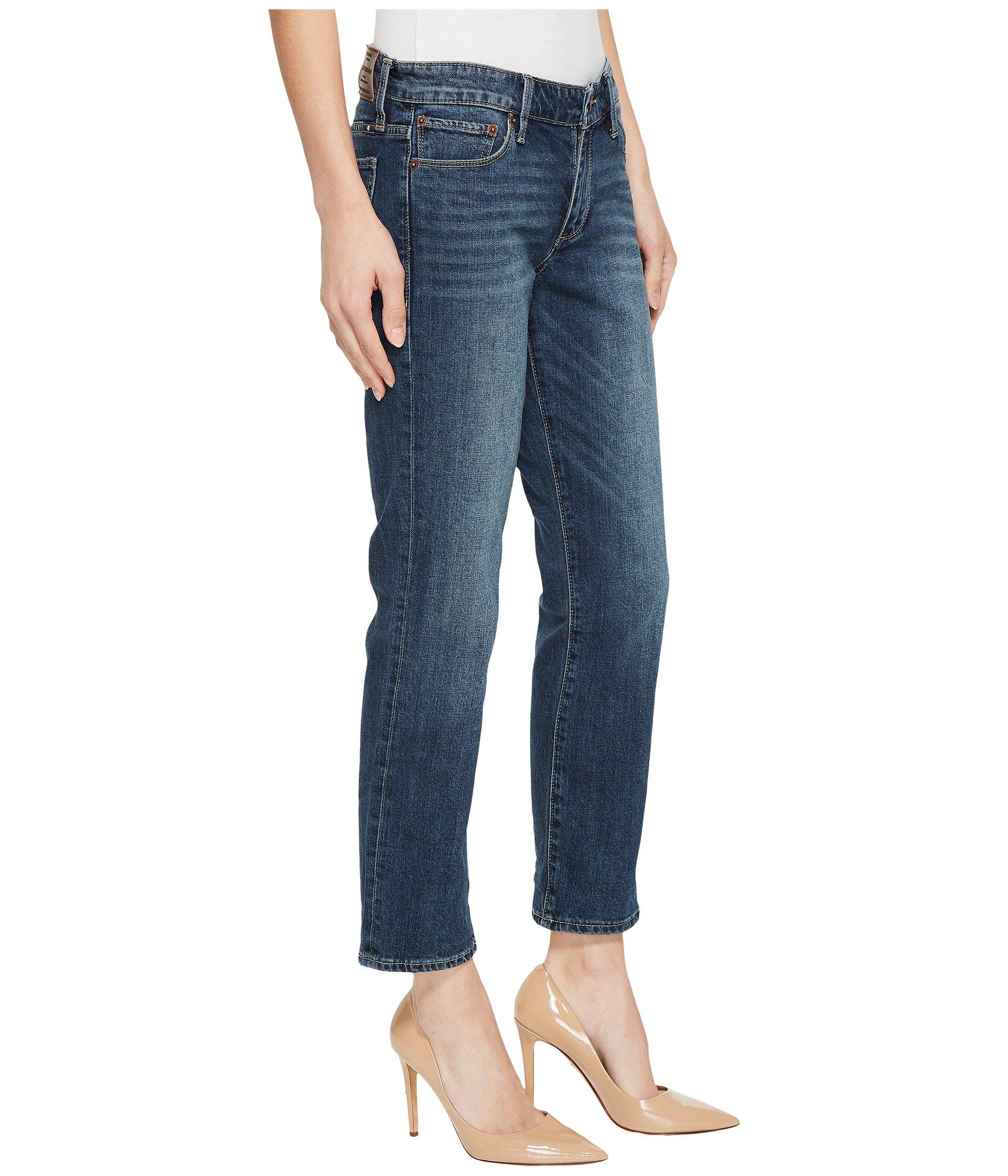 Lyst - Lucky Brand Sweet Crop Jeans In Timberlakes in Blue