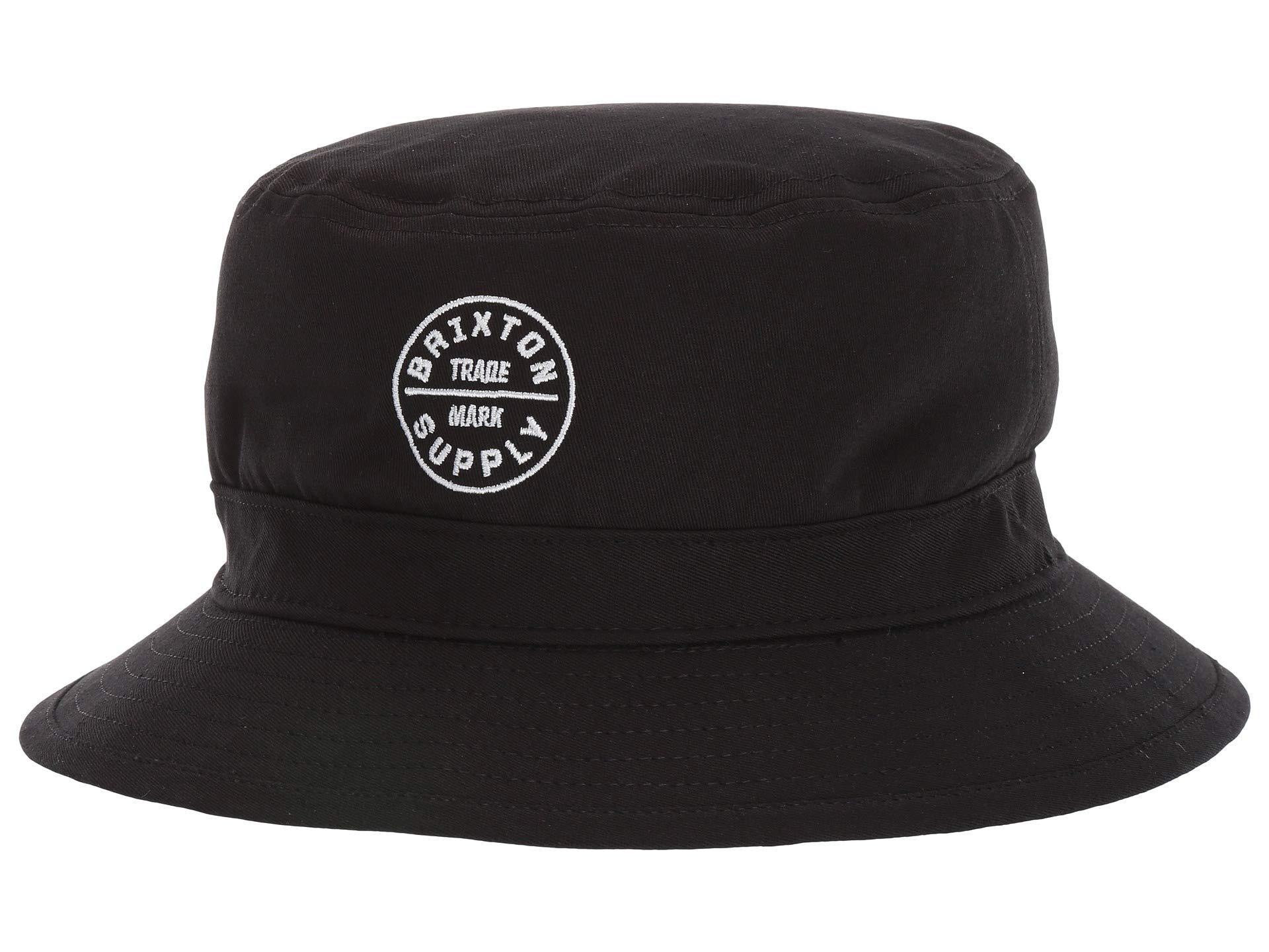 Brixton Cotton Oath Bucket Hat in Black for Men - Save 10% - Lyst