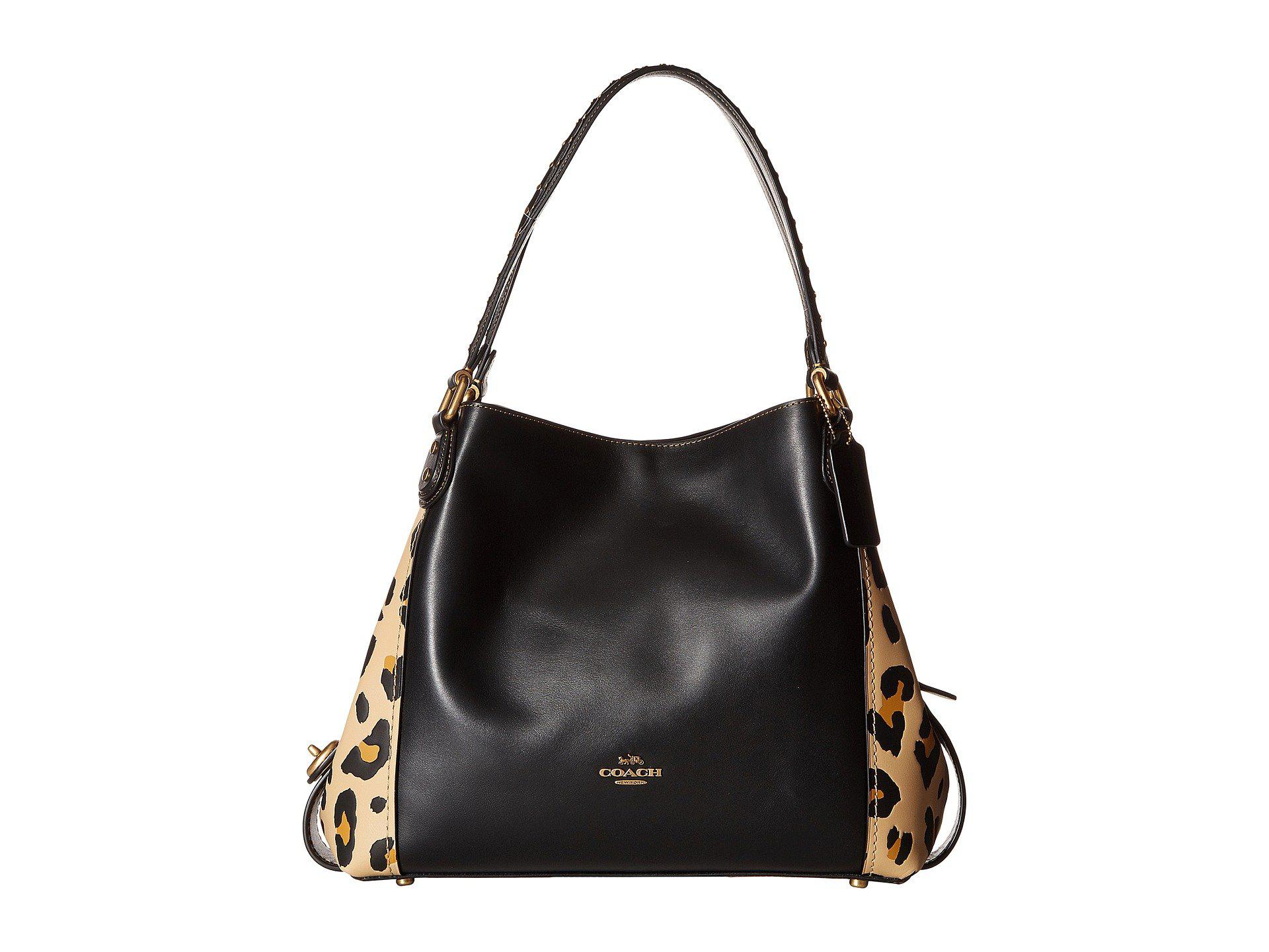 animal print coach bag