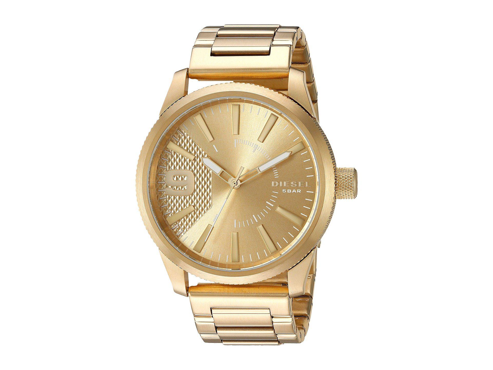 Lyst - Diesel Rasp - Dz1761 (gold) Watches in Metallic for Men