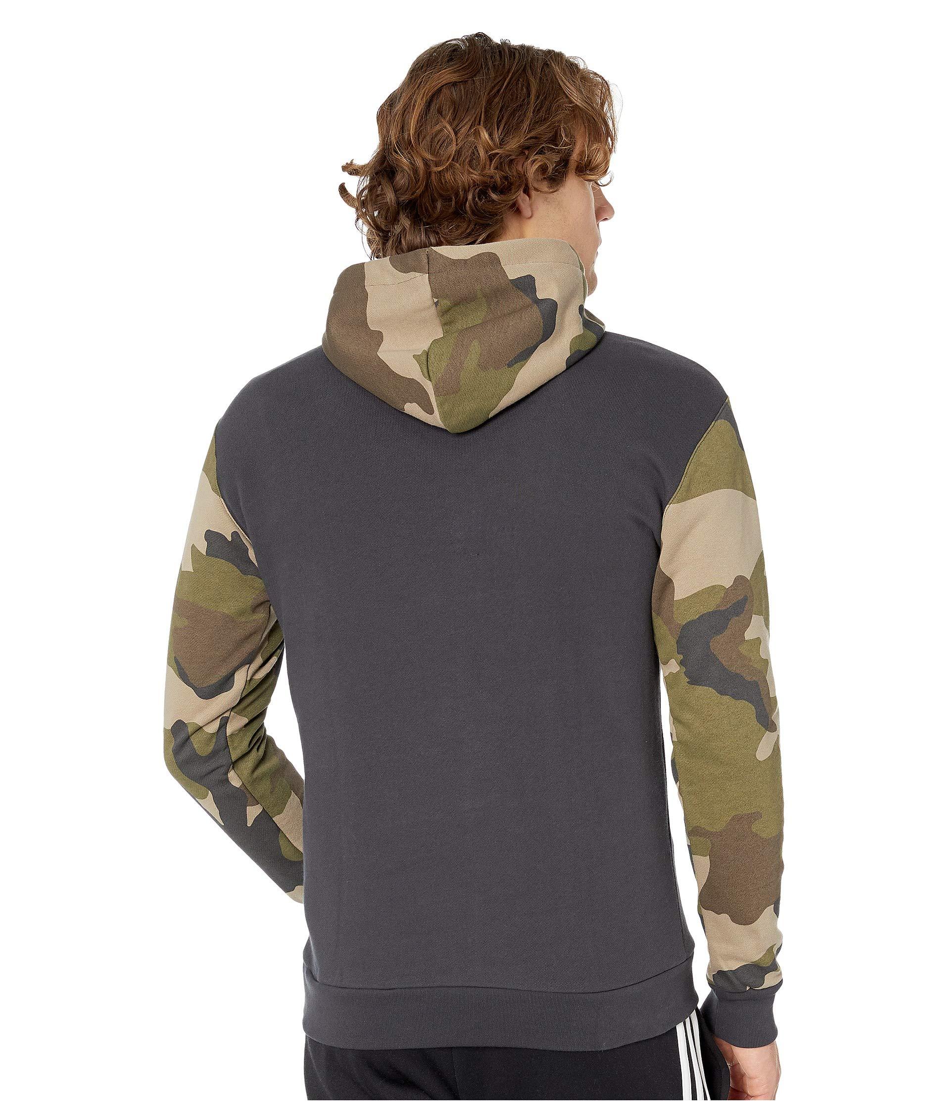 adidas originals camo hoodie sweatshirt