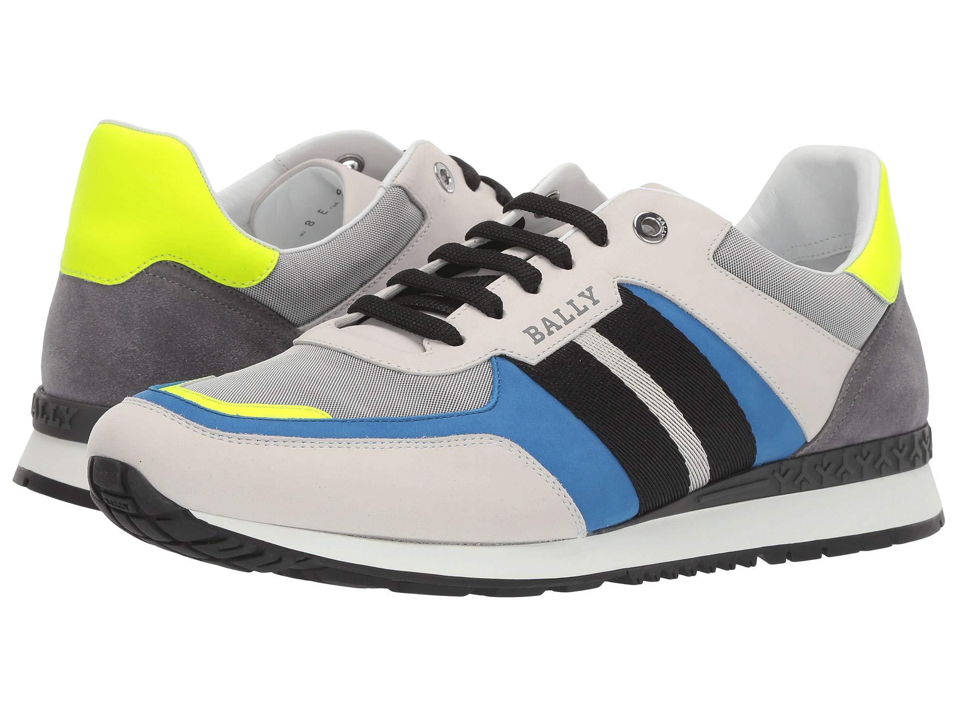 bally men's astel trainspotting leather runner sneakers