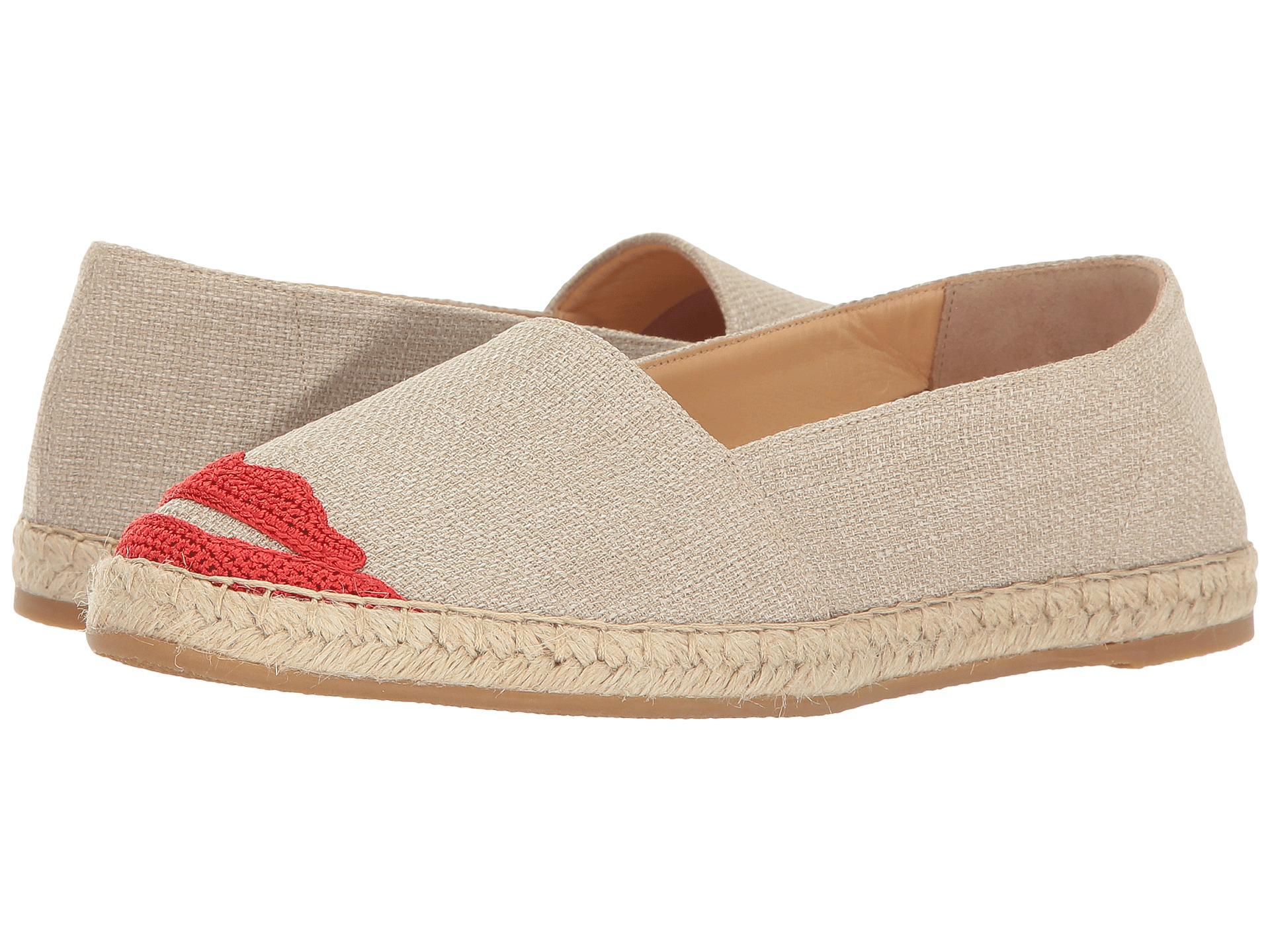 Charlotte Olympia - Grey Kiss Me Espadrilles Women Charlotte Olympia - Grey Kiss Me Espadrilles Women