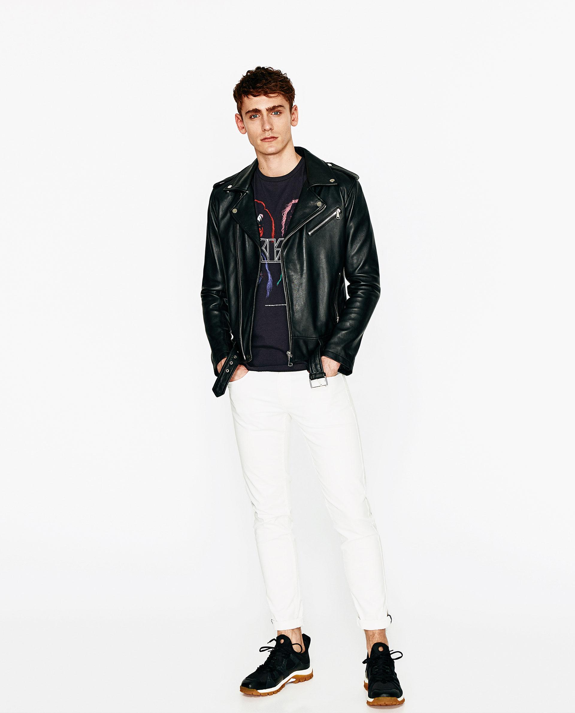 Zara Kiss T Shirt In Black For Men Lyst View Fullscreen